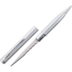 Pero so skrytým nožom, strieborné - strieborné (CN210502SL)