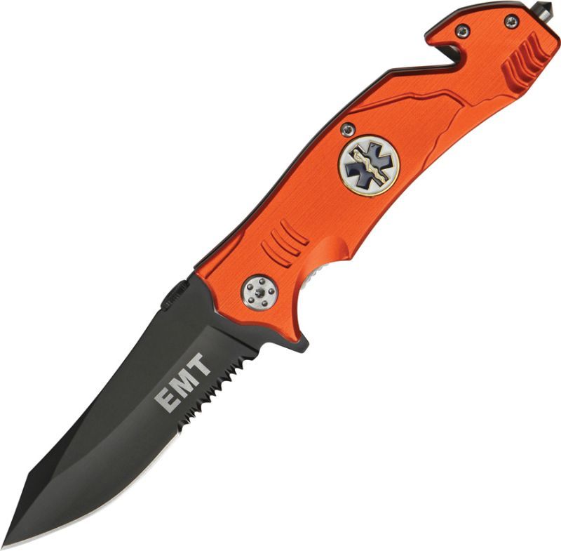 TAC FORCE Zatvárací nôž Rescue EMT linerlock A/O (M4072)