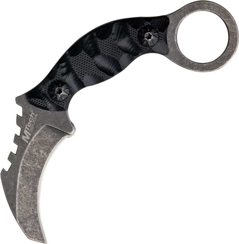 MTECH Nôž s pevnou čepeľou Nôž Karambit Neck (MT2033)