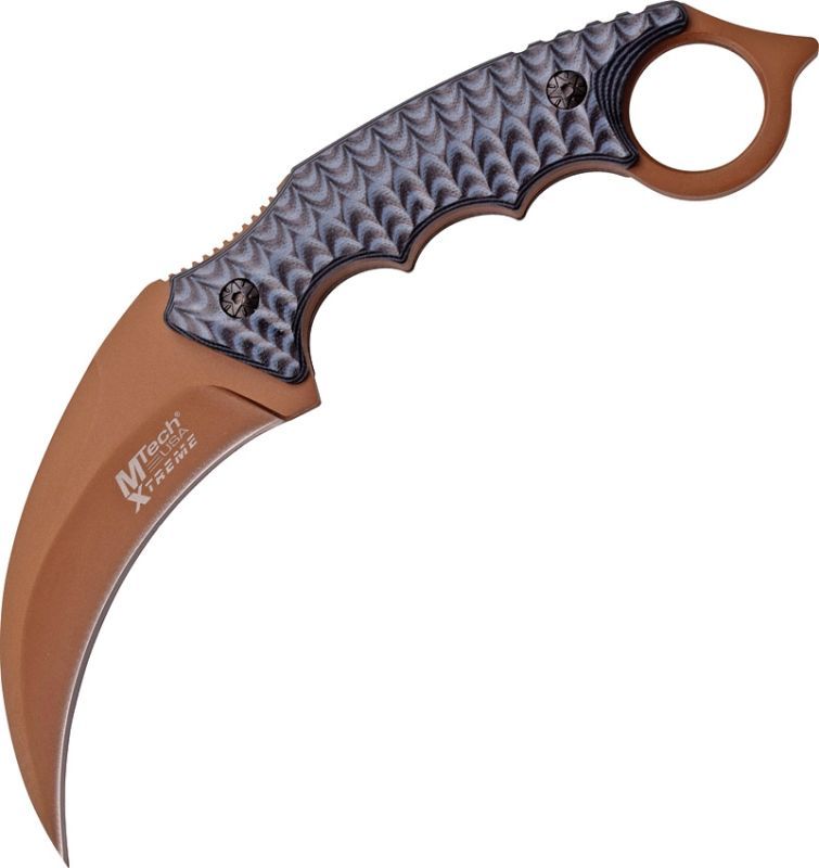 MTECH Nôž s pevnou čepeľou Extreme Karambit (MTX8140BT)