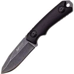 MTECH Nôž s pevnou čepeľou Nôž s pevnou čepeľou Neck Knife Stone Wash Blade (MT2030BK)