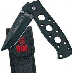 RUI-K25 Zatvárací nôž Tactical - čierny (10876)