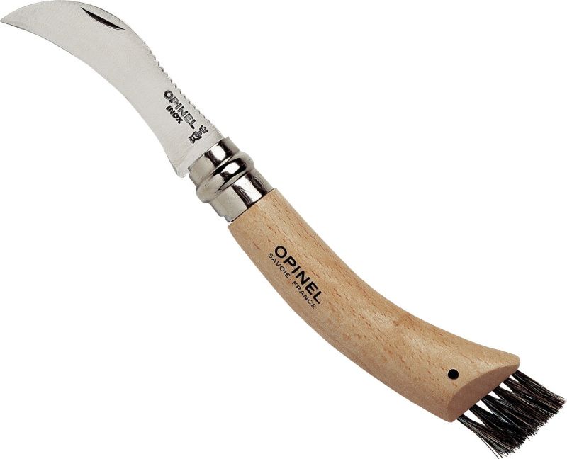 Hubársky nôž Opinel N°8 VRI, Inox/buk