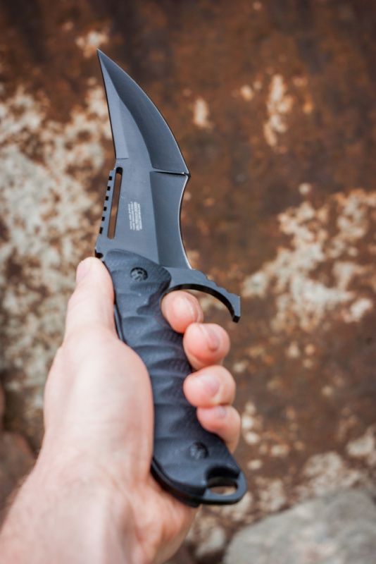 MTECH Nôž s pevnou čepeľou Xtreme Tactical Recurve/Sawback (MTX8134)
