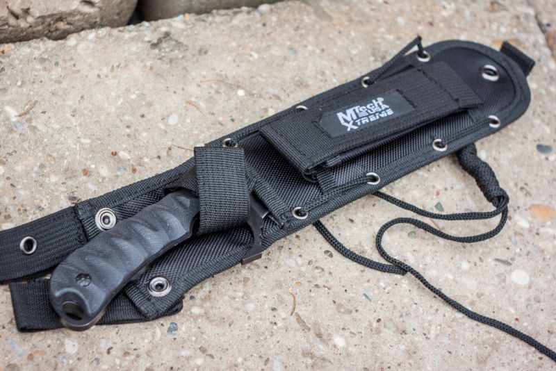 MTECH Nôž s pevnou čepeľou Xtreme Tactical Recurve/Sawback (MTX8134)