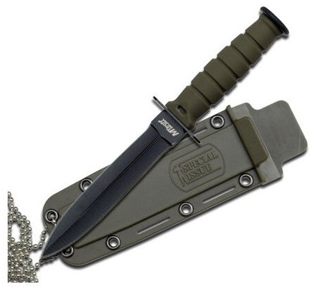 MTECH Nôž s pevnou čepeľou Kabai Fixed Blade OD Green (MT632DGN)