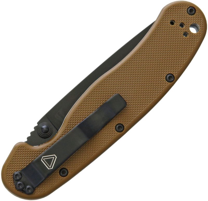 ONTARIO Zatvárací nôž RAT II Linerlock Coyote Brown (ON(8830CB)