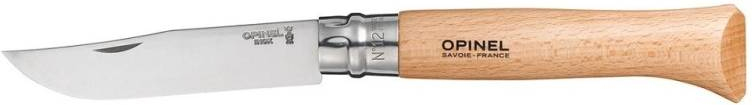 OPINEL Zatvárací nôž N°12 Inox - beech wood (001084)