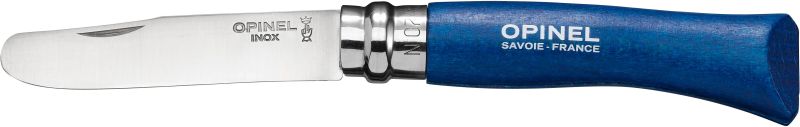 OPINEL Zatvárací nôž N°07 Inox My First - blue beech wood (001697ks)