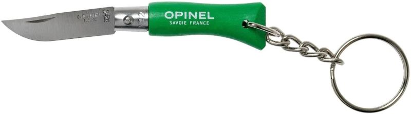 OPINEL Zatvárací nôž N°02 na kľúče - green beech wood (002273)