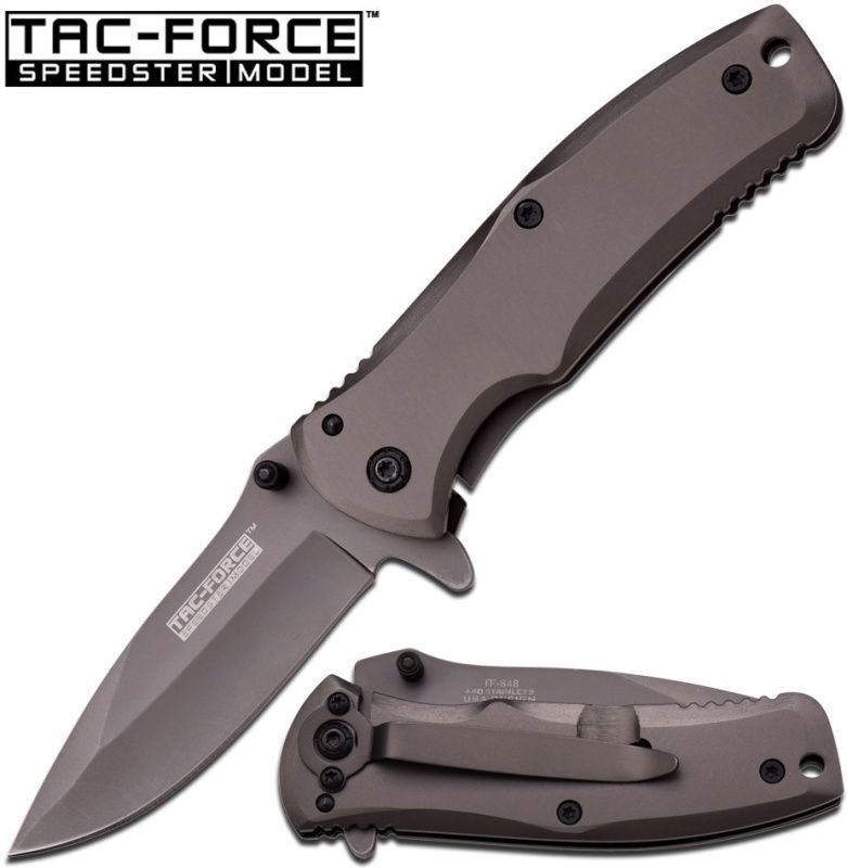 TAC FORCE Zatvárací nôž TacForce Titanium Speedster Framelock A/O (TF848)