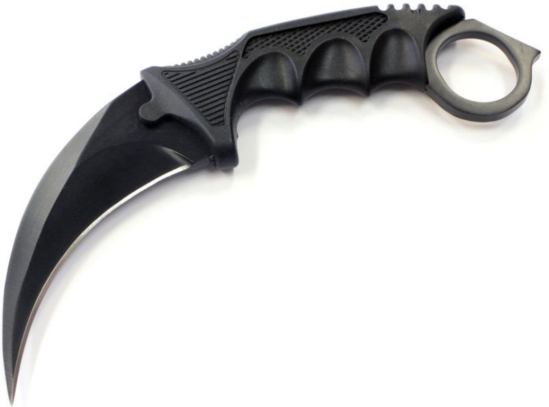Nôž s pevnou čepeľou Karambit Fixed Blade (CN211431BK)