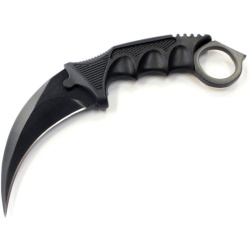 Nôž s pevnou čepeľou Karambit Fixed Blade (CN211431BK)