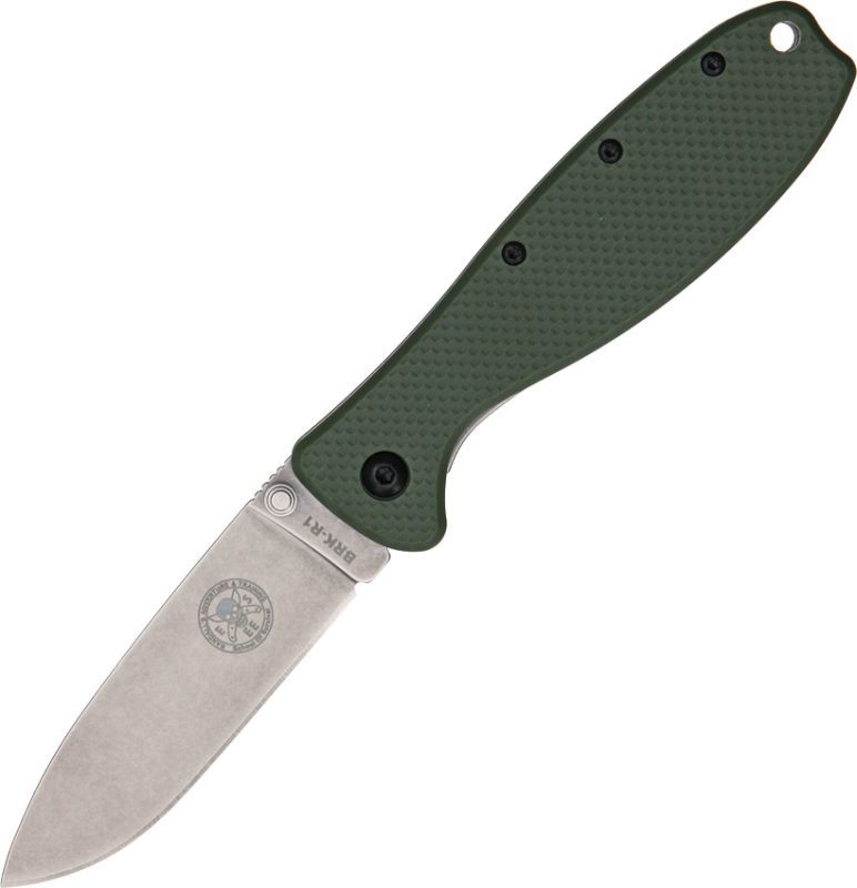 Zatvárací nôž Zancudo framelock - zelený (BRKR1OD)