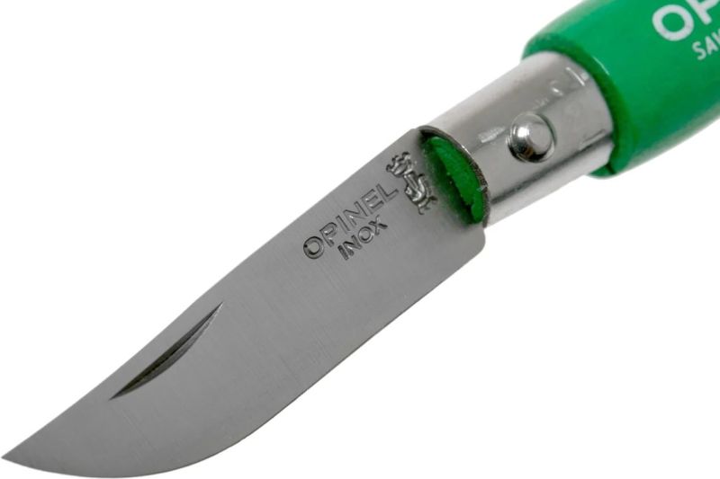 OPINEL Zatvárací nôž N°02 na kľúče - green beech wood (002273)