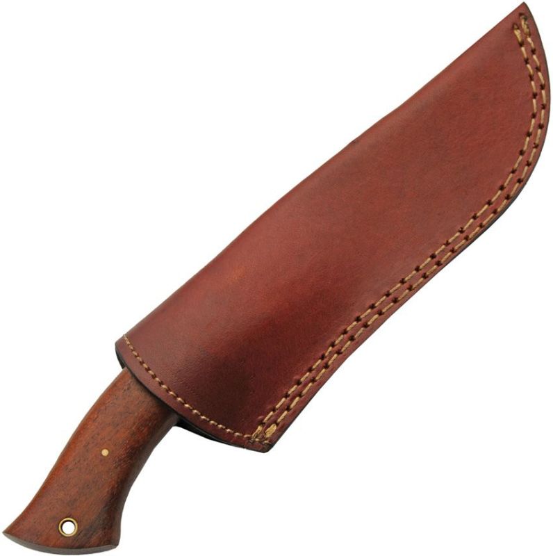 DAMASCUS Nôž s pevnou čepeľou Drop Point Hunter - wood (DM1343)