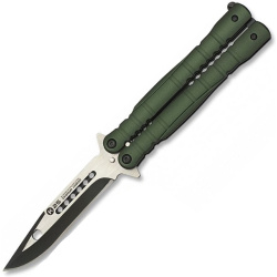 K25 Nôž motýlik Tactical 10.3 - green (02130)