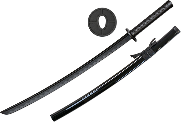 TOLE10 Tréningová katana - black (32747)