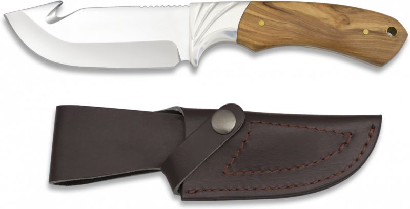 ALBAINOX Nôž s pevnou čepeľou Lovecký 22,7cm - wood (32359) 