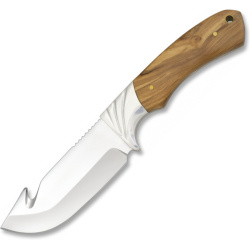 ALBAINOX Nôž s pevnou čepeľou Lovecký 22,7cm - wood (32359) 