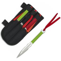 ALBAINOX Vrhací nôž 8,9cm, sada 3ks - color (32409)