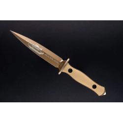 ANVKnives Nôž s pevnou čepeľou M500 Kamba Desert Storm Elmax/G10 - coyote (ANVM500-011)