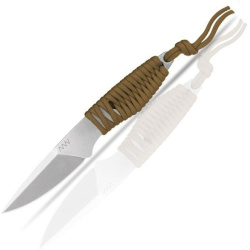 ANVKnives Nôž s pevnou čepeľou P100 N690 SW - coyote (ANVP100-005)