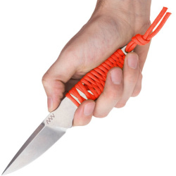 ANVKnives Nôž s pevnou čepeľou P100 Sleipner/SW - oranžový (ANVP100-008)