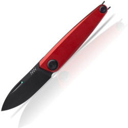 ANVKnives Zatvárací nôž Z050 Sleipner/Dural DLC - červený (ANVZ050-005)