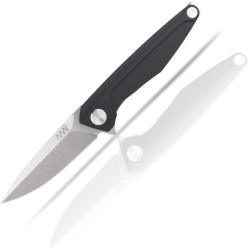 ANVKnives Zatvárací nôž Z300 D2/ SW Dural/G10 Frame Lock - čierny (ANVZ300-009)