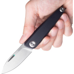 ANVKnives Zatvárací nôž Z050 Sleipner/Dural SW Slipjoint - čierny (ANVZ050-001)