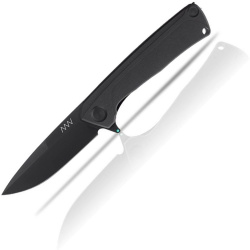 ANVKnives Zatvárací nôž Z100 N690/Dural DLC - čierny (ANVZ100-026)