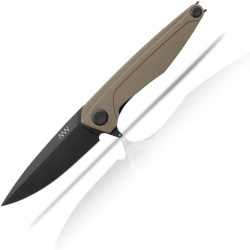 ANVKnives Zatvárací nôž Z300 SLEIPNER G10 DLC LINER LOCK - olivový (ANVZ300-019)