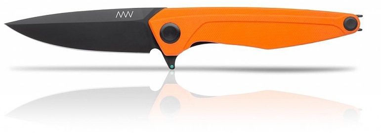 ANVKnives Zatvárací nôž Z300 SLEIPNER G10 DLC LINER LOCK - oranžový (ANVZ300-021)