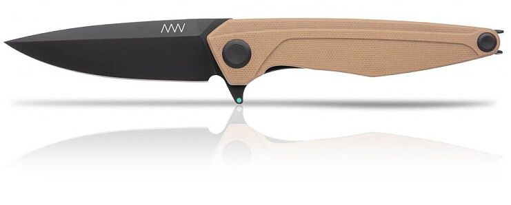 ANVKnives Zatvárací nôž Z300 SLEIPNER G10 DLC LINER LOCK - coyote (ANVZ300-020)