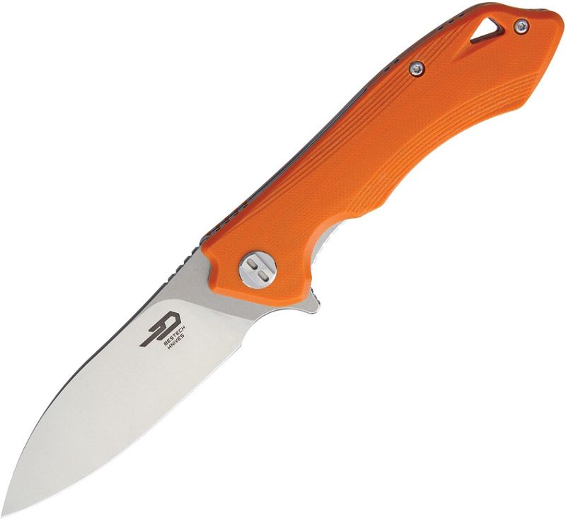 BESTECH Zatvárací nôž Beluga Linerlock - oranžový (BTKG11E2)