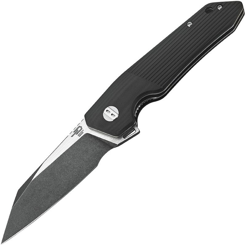 BESTECH Zatvárací nôž Barracuda Linerlock SW - čierny (BTKG15A2)