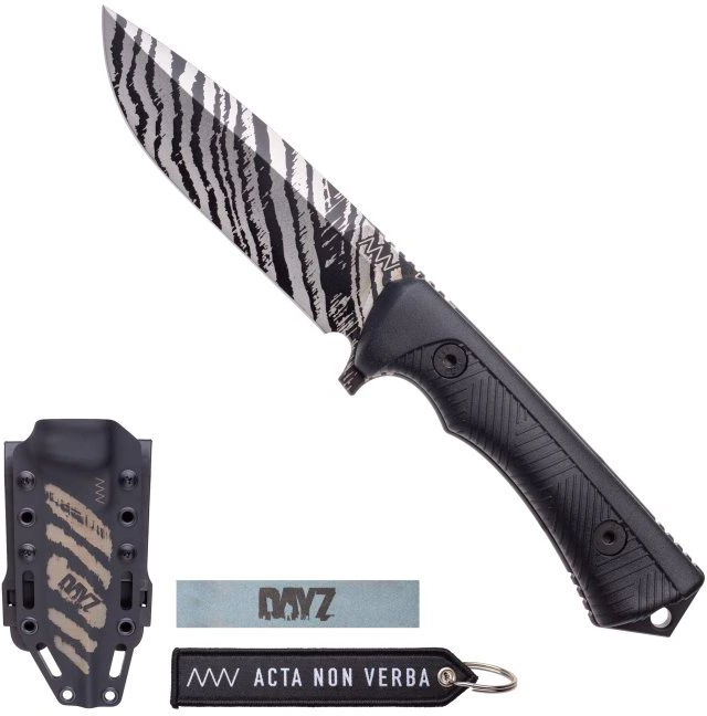 ANVKnives Nôž s pevnou čepeľou P250 Sleipner/GRNPU Zombie Edition - black (ANVP250-007)