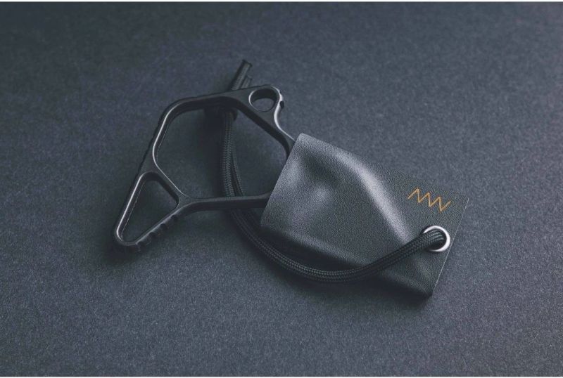 ANVKnives Nôž s pevnou čepeľou M06 GRN s puzdrom - black (ANVM06-002)