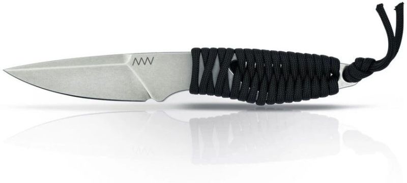 ANVKnives Nôž s pevnou čepeľou P100 Sleipner - black (ANVP100-002)