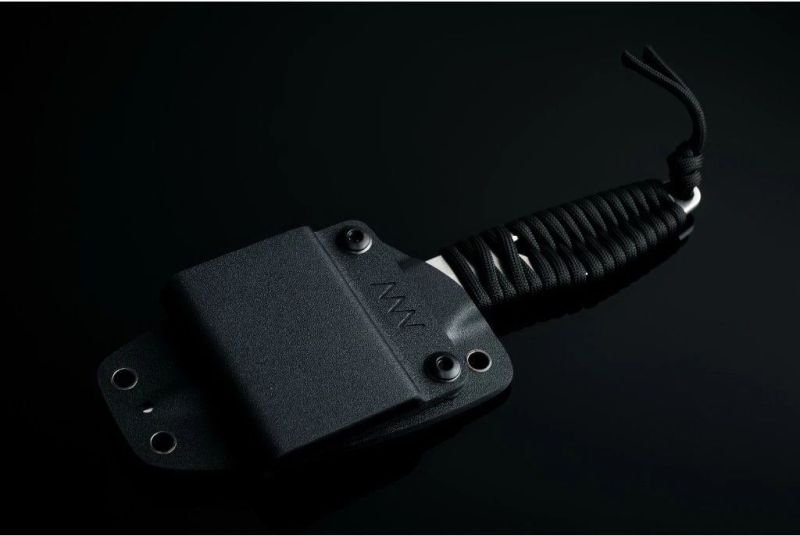 ANVKnives Nôž s pevnou čepeľou P100 Sleipner - black (ANVP100-002)