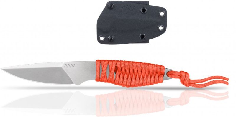 ANVKnives Nôž s pevnou čepeľou P100 D2 - oranžový (ANVP100-008)