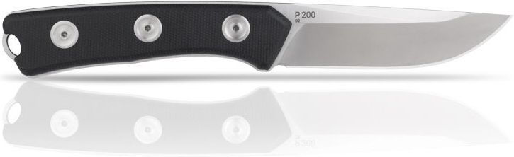 ANVKnives Nôž s pevnou čepeľou P200 N690/G10 SW - čierny (ANVP200-006)