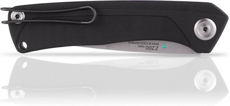 ANVKnives Zatvárací nôž Z200 N690/G10 SW - čierny (ANVZ200-006)