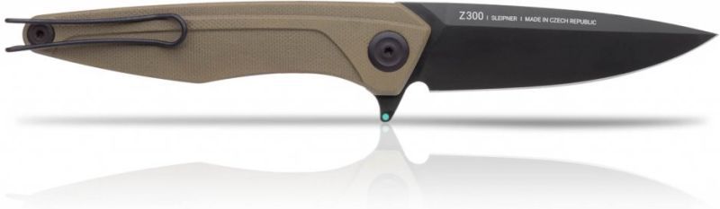 ANVKnives Zatvárací nôž Z300 SLEIPNER G10 DLC LINER LOCK - olivový (ANVZ300-019)