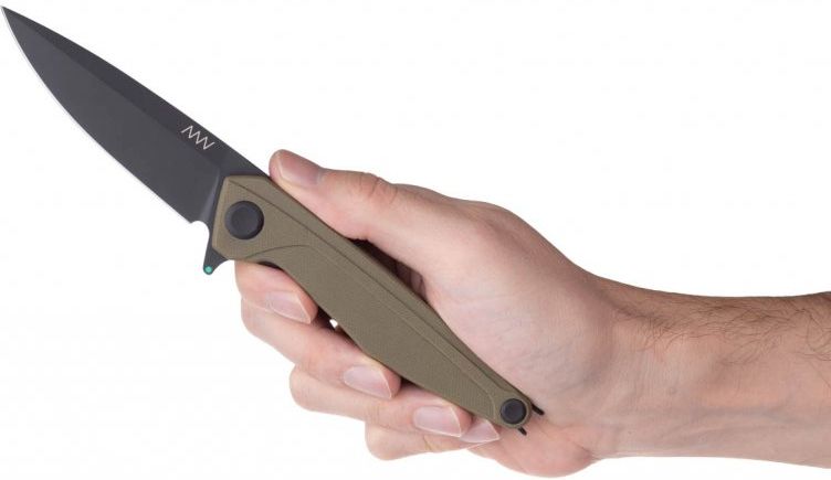 ANVKnives Zatvárací nôž Z300 SLEIPNER G10 DLC LINER LOCK - olivový (ANVZ300-019)