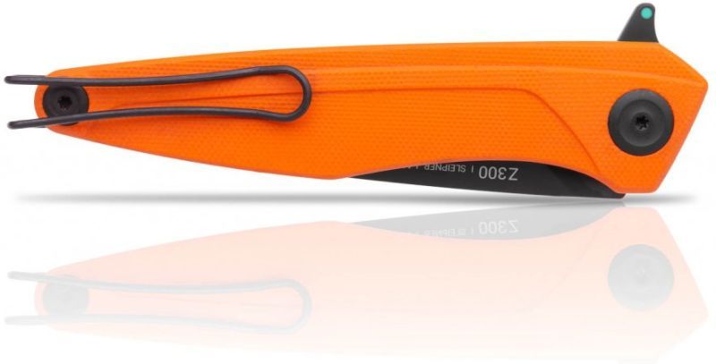 ANVKnives Zatvárací nôž Z300 SLEIPNER G10 DLC LINER LOCK - oranžový (ANVZ300-021)