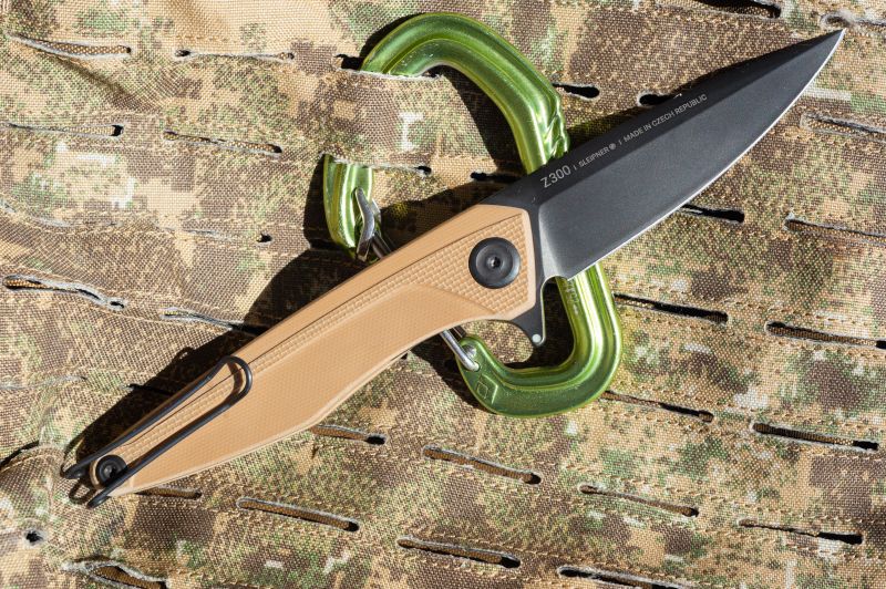 ANVKnives Zatvárací nôž Z300 SLEIPNER G10 DLC LINER LOCK - coyote (ANVZ300-020)