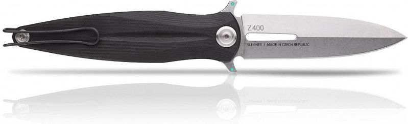ANVKnives Zatvárací nôž Z400 SLEIPNER G10 SW LINER LOCK - čierny (ANVZ400-004)