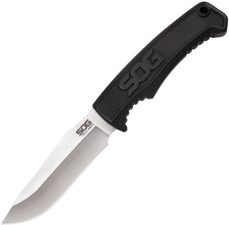 SOG Nôž s pevnou čepeľou Field Knife - black (SOGFK1001CP)